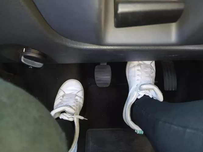 you wish you were the brake so that I could step on you 👄👟 [domme] by m1ssaisha