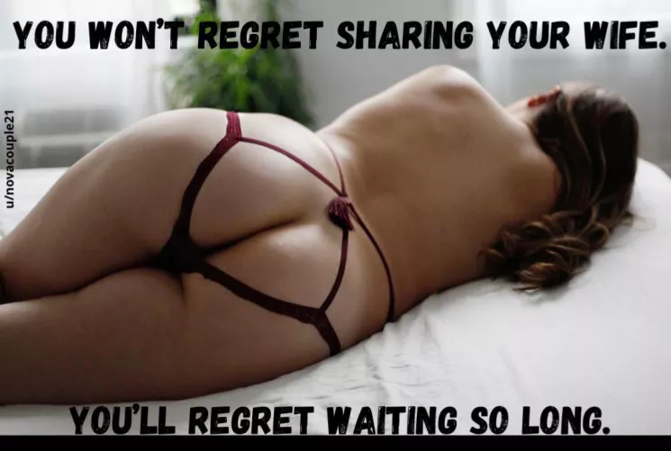 You won’t regret sharing your wife. by mrssexyshubbahubba