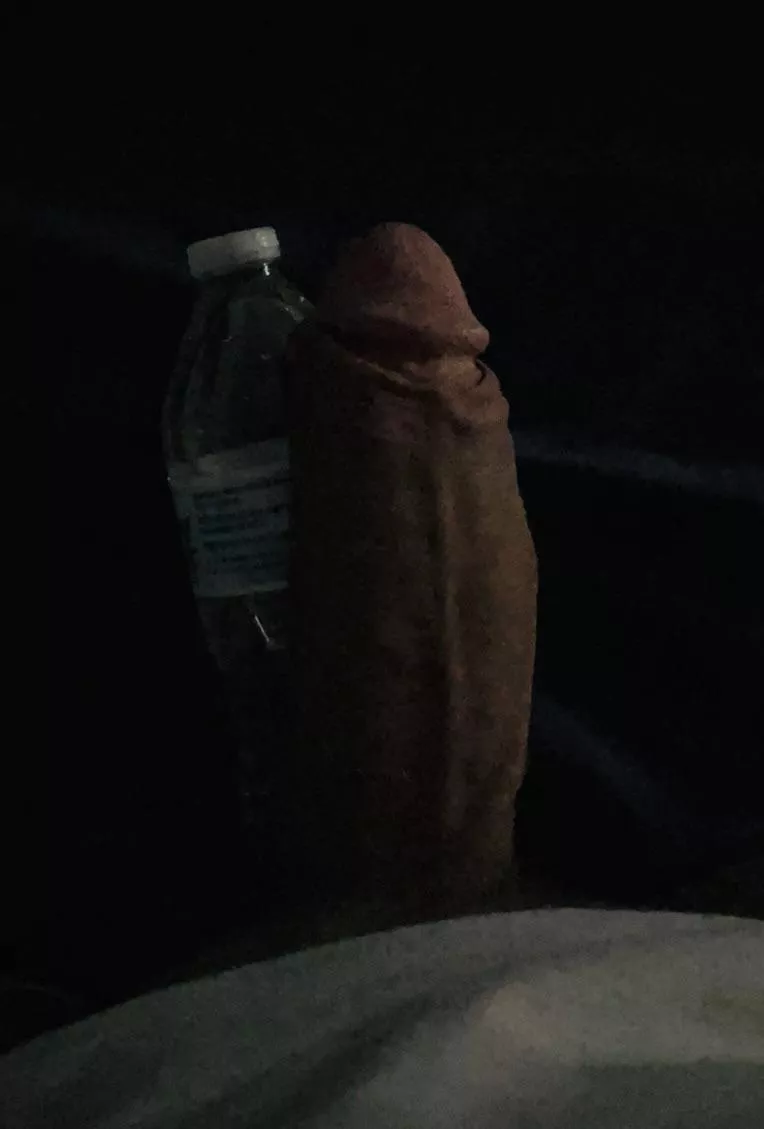 You wouldn’t know a water bottle was there if I didn’t move my cock out of the way posted by jbn4198