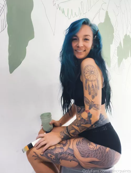 You’d be amazed at what I can do with a paintbrush 😉 by Prudent-Opposite-651