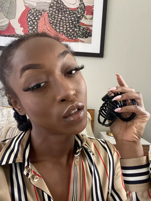 You’d lock it up for this face alone, baby 🔐 by thetashablack