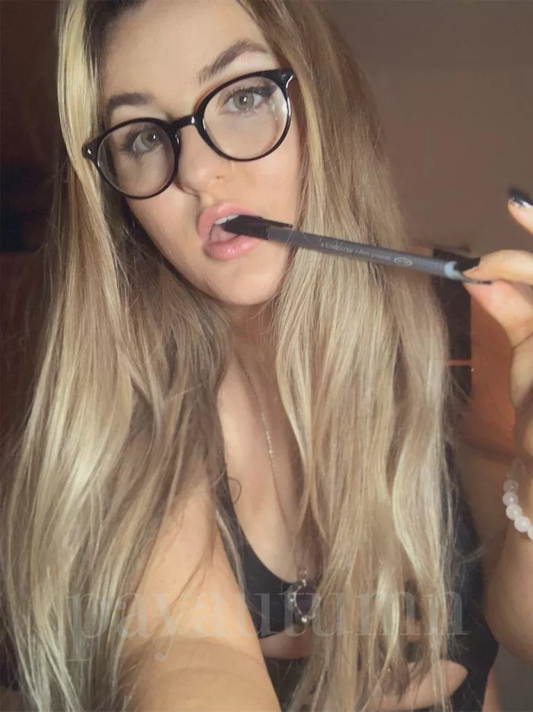 You’ll be my student and i’ll punish you till you’re moulded into the perfect sub for me. [domme] [oc] posted by polkadotrourke