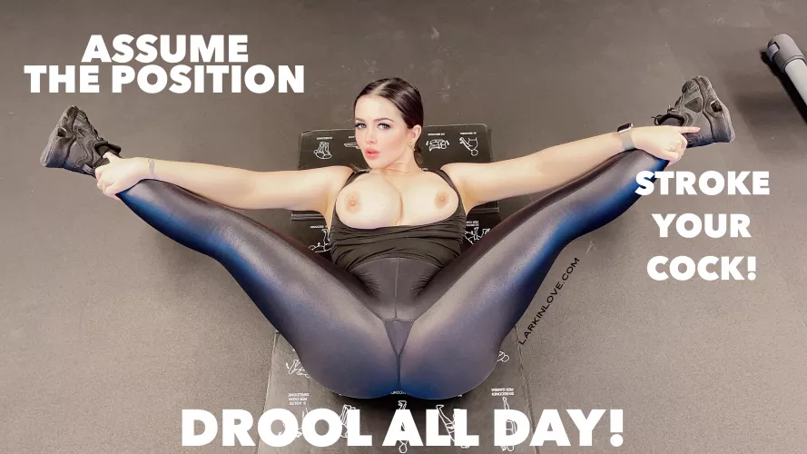 Your bimbo gooning trainer wants you to beat that meat into shape! 😈 [OC] by larkinlovexxx