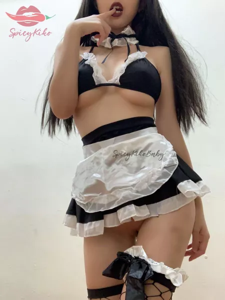 Your cute little Japanese maid is at your service😘 by spicykikobaby