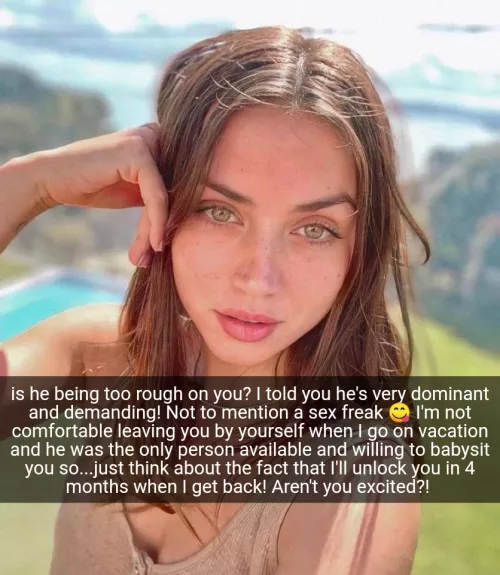 Your Domme went on vacation (that you paid for) and asked one of her fuck buddies to babysit you.. Your ass is constantly sore and your body bruised by 2accountsbanned1996