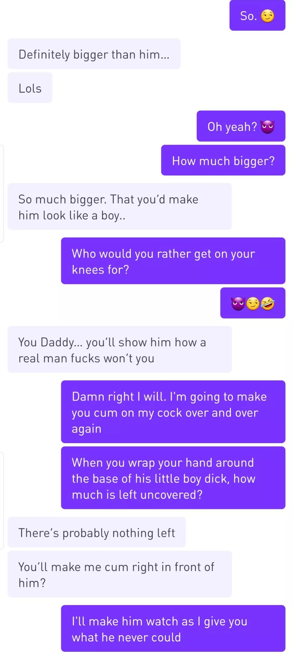 Your girl never stood a chance, bitch boy. You just can't compete with me. posted by desibiker2219