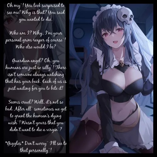 Your Guardian- Reaper... [Dark] [Imminent Sex] [Teasing] by CaptainAtinizer