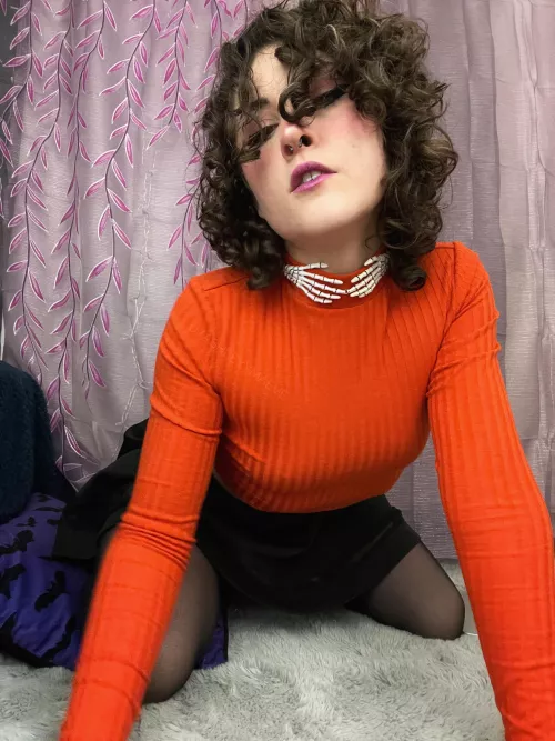 Your hands here 😉🧡 by ashleyymaeve