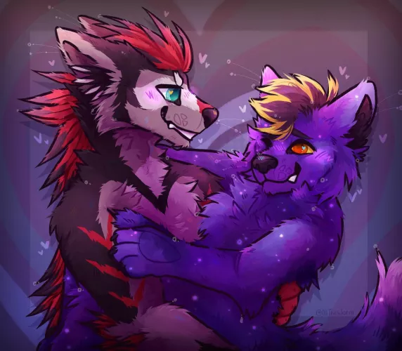 Your honor, they are in love | Commission (Art by me!) by OliTheWorm