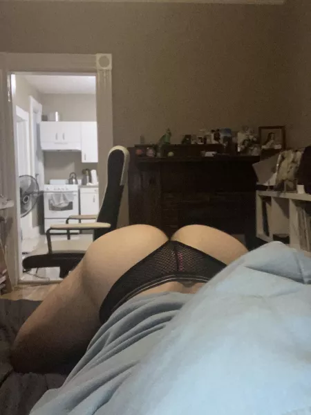 Your hoodie and my ass.. by My_panties_account_
