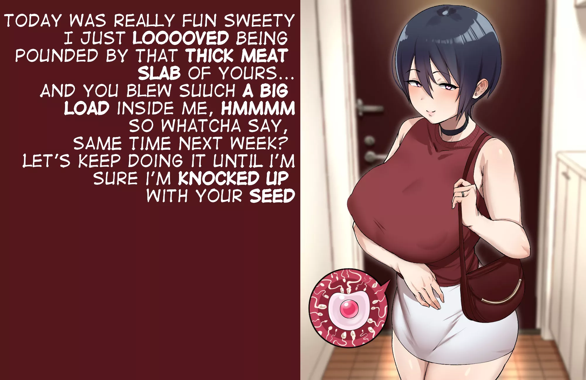 Your milf neighbor loved your breeding session [breeding] [implied sex] [after sex] posted by Phasyr