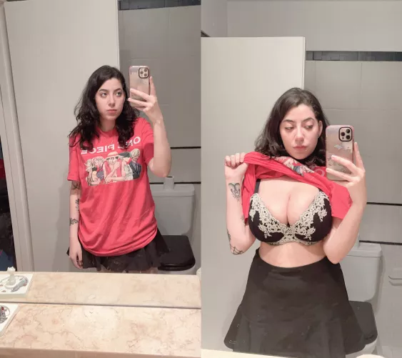 your otaku gf is hiding something from u 😈 by Kittydanx