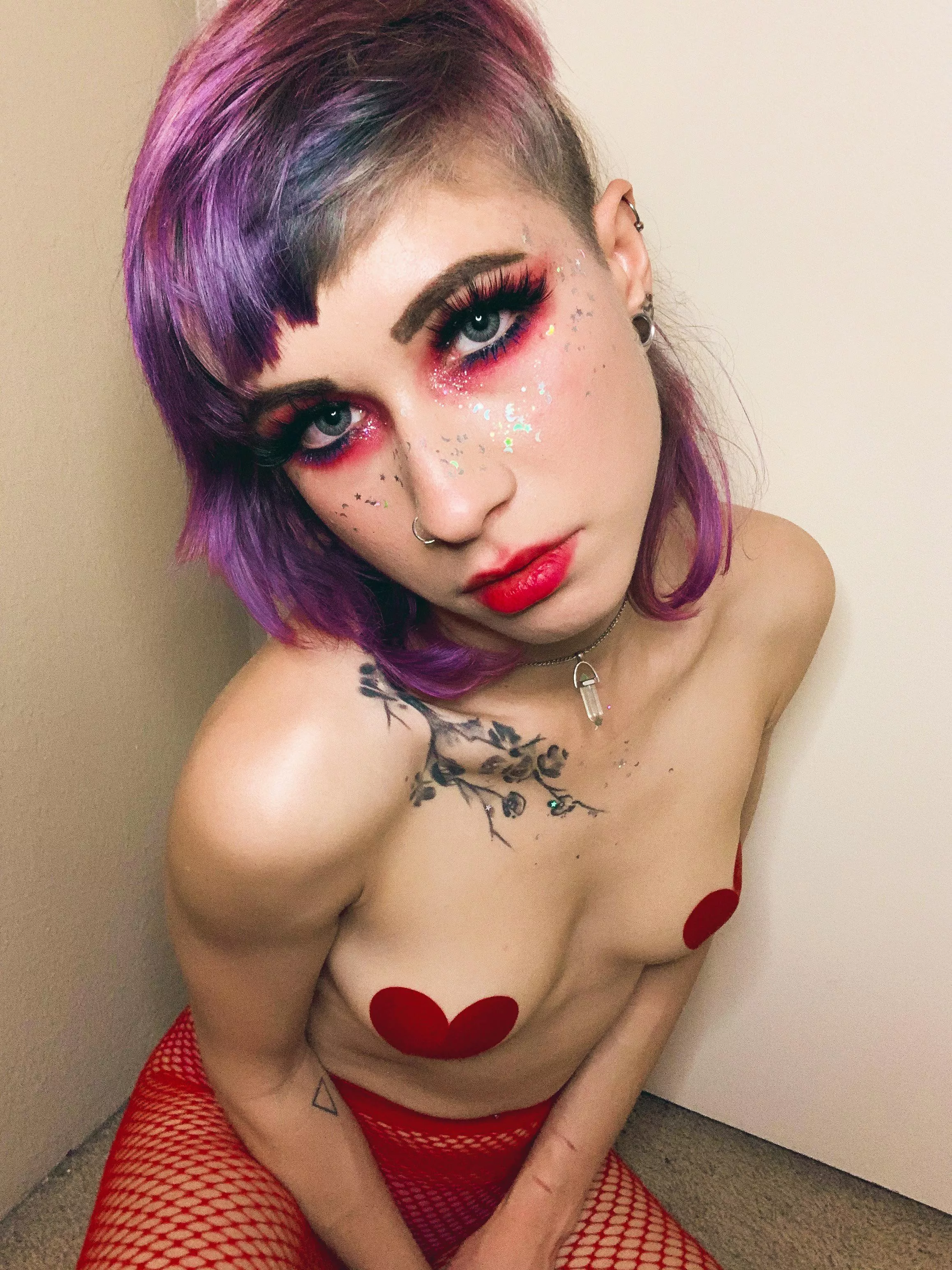 Your queen of hearts ♥️ posted by littlemissamethystt