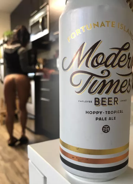 Your view while you relax and wait for me to come suck your dick... [f] by [deleted]