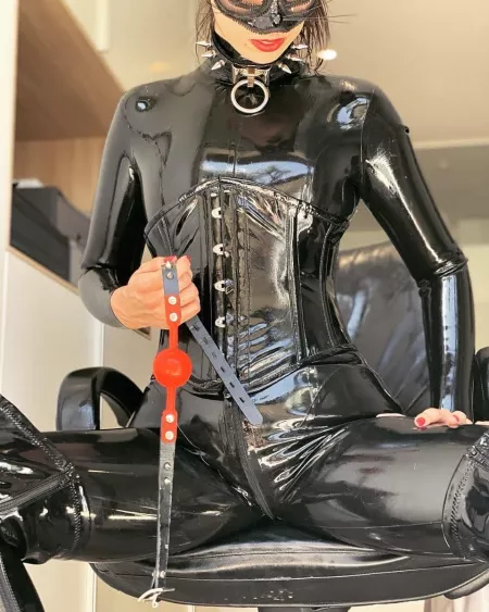 Your whining is anoying. Put this on. by MistressEvilKitten