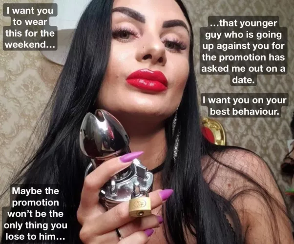 Your wife and your younger work rival…what could go wrong? by donlogan83