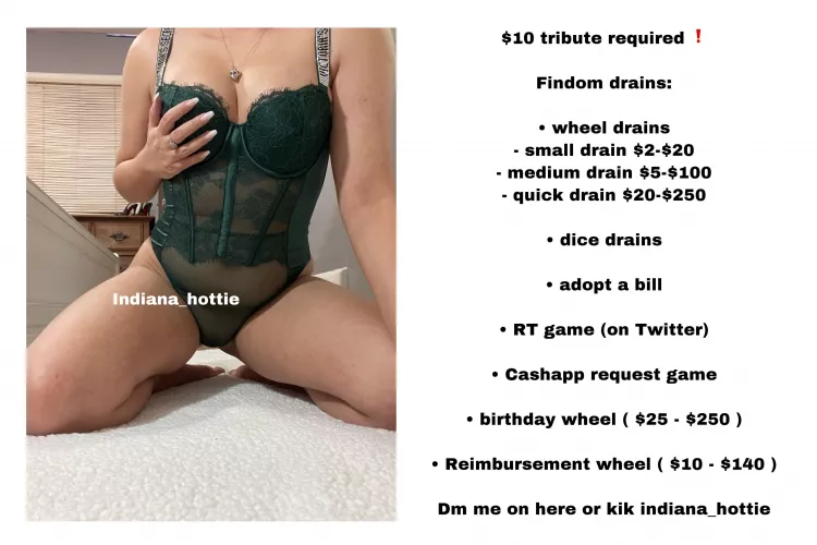You’re a pathetic weak loser who loves when I fuck your wallet dry! I want triple digits fin[dom] drains❗️ by indiana_hottie