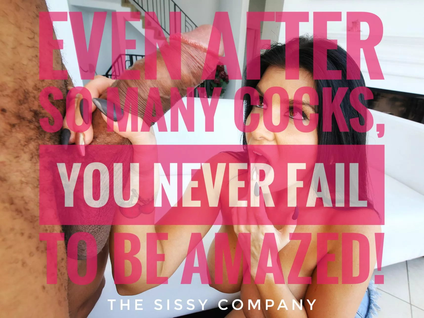 You’re always amazed by his cock aren’t you sissy? 🥵 posted by TheSissyCo