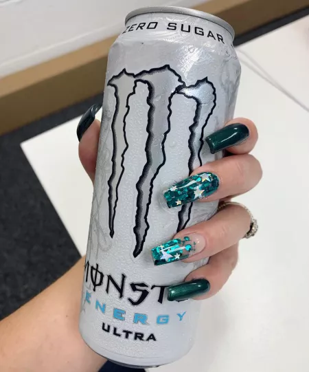 You’re going to need some energy after I’ve had my way with you… 😏💦💦 by TheNaughtyNailTech