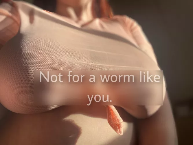 You’re lucky to be seeing this much by ChxbbyBxnny