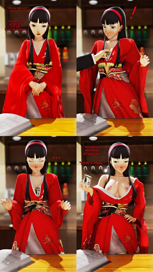Yukiko discovers her career path Part 1 (Amateurthroawaway/AyyTeeThreeDee) by Usagiyama