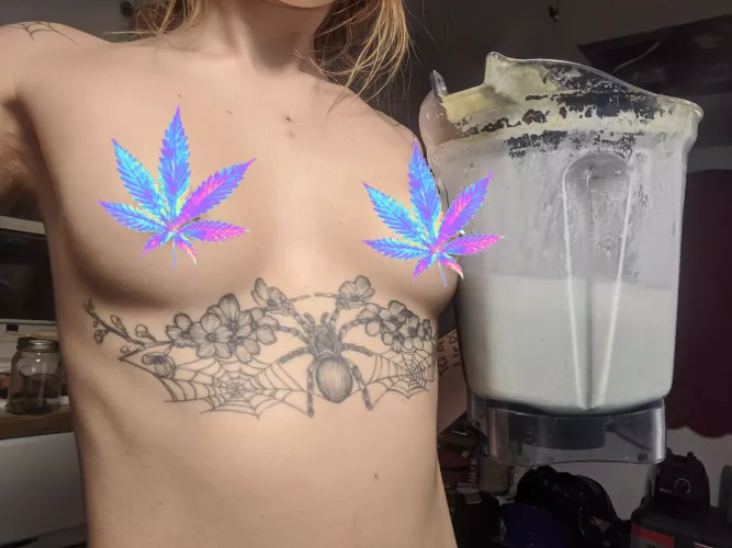 yummy hemp mylk :) by vegantarantulalady