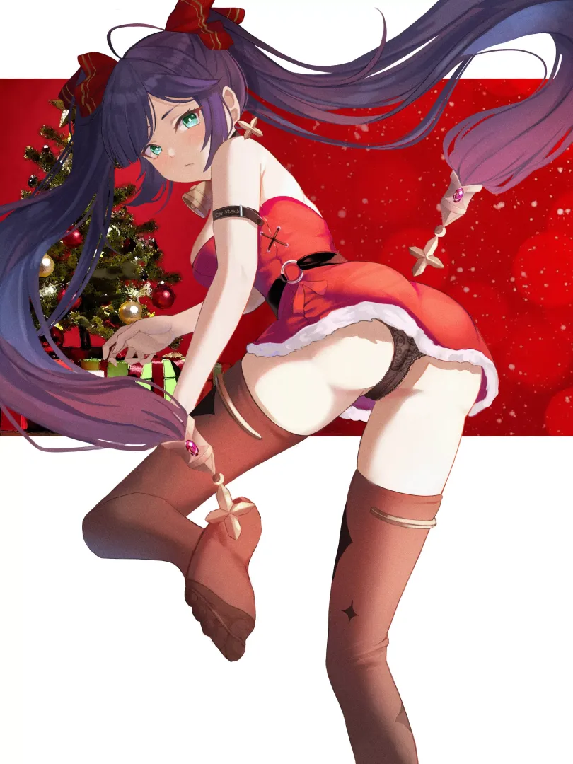 Yummy Santas nice thigh highs. posted by Joloven