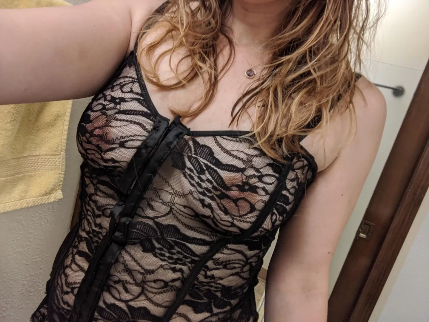 Yummy wife in the morning. posted by Sexypantscpl