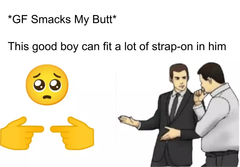 Yup it's another pegging meme posted by myweirdsubaccount