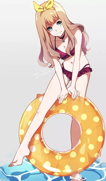 Yuuko's tube. [Hibike! Euphonium] by chilidirigible