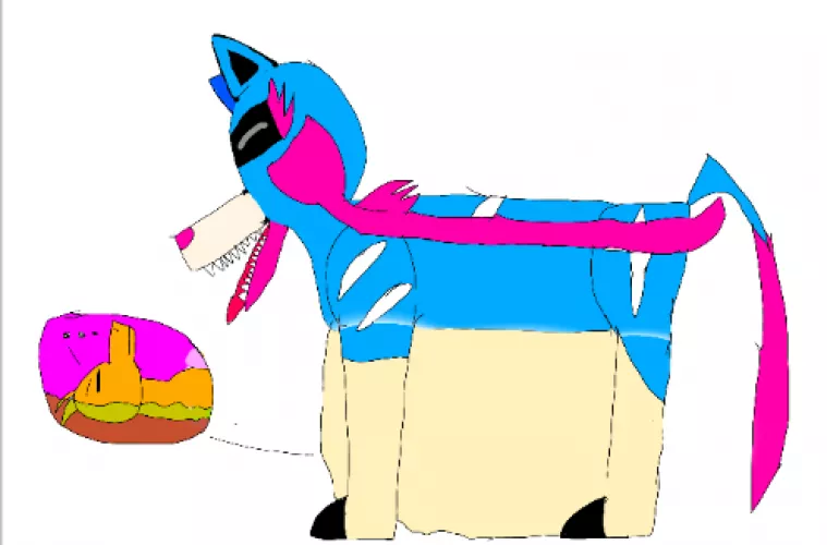 Zacian vored Charizard (requested by someone in a shitpost i made) by Professional-Dog4782