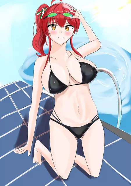 Zara in a Bikini [Azur Lane] by FFDP-Neko