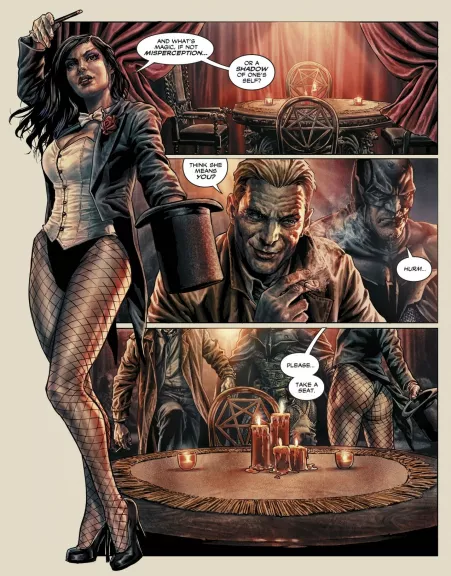 Zatanna and her dump truck of an ass [Batman: Damned #3 by Brian Azzarello, art by Lee Bermejo] by fw7erdc8tcugtg