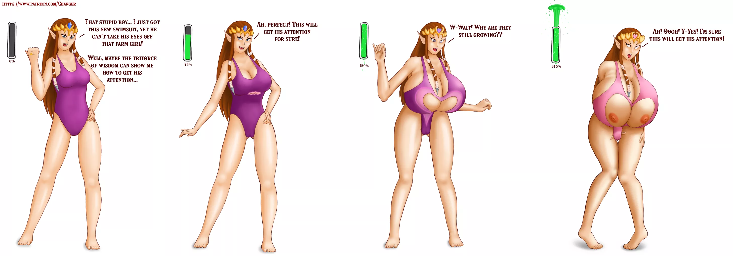 Zelda BE drawing I just finished. Spent nearly every waking moment for the last week on it... posted by HypnoChanger