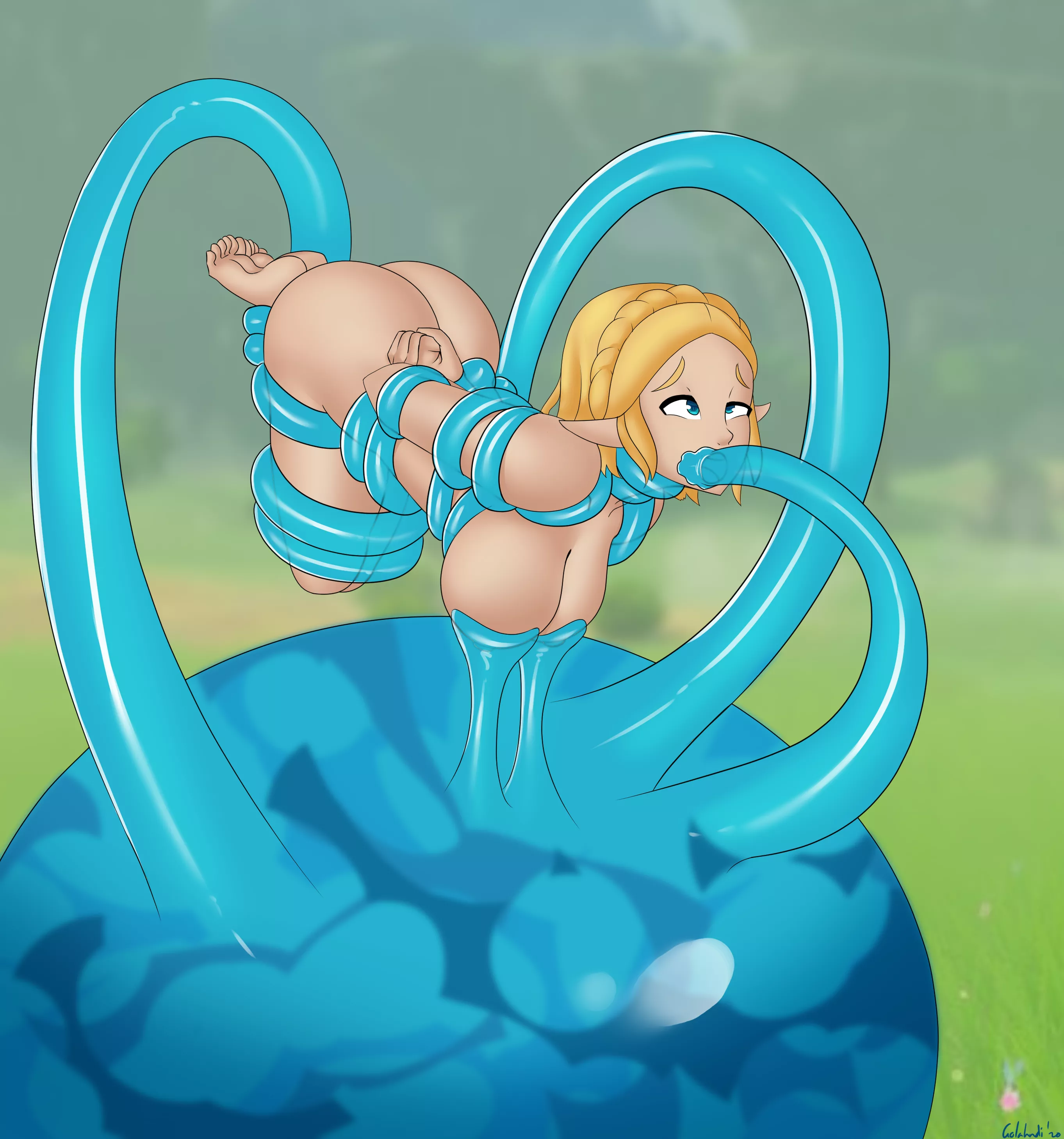 Zelda in troubles posted by Shyraina