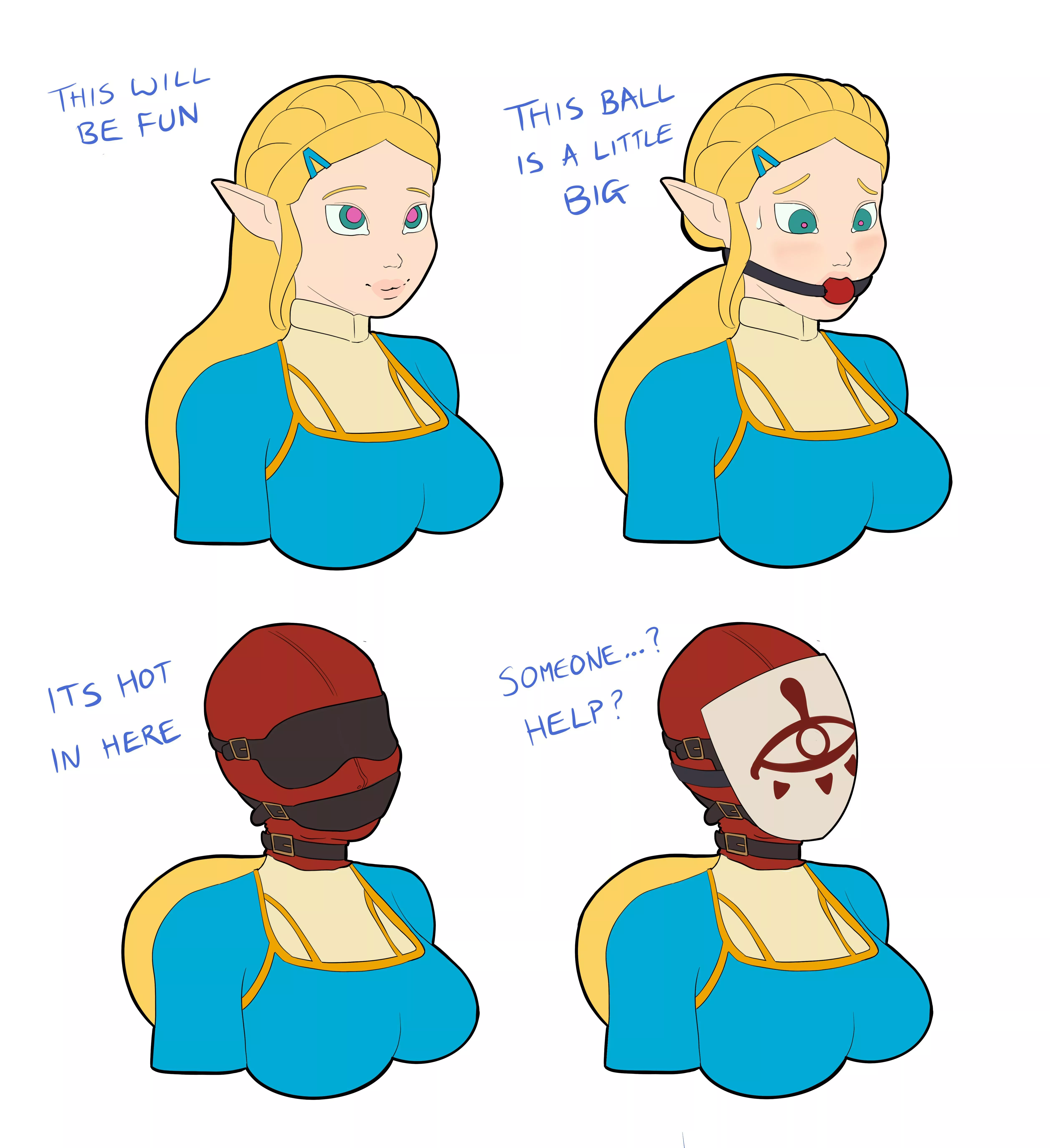 Zelda likes gags posted by boganboi