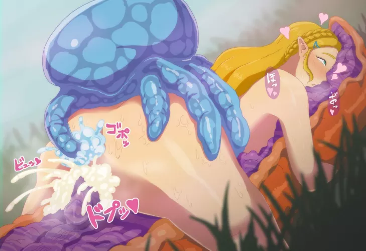 Zelda loves monsters (purugameko) by nopinopi