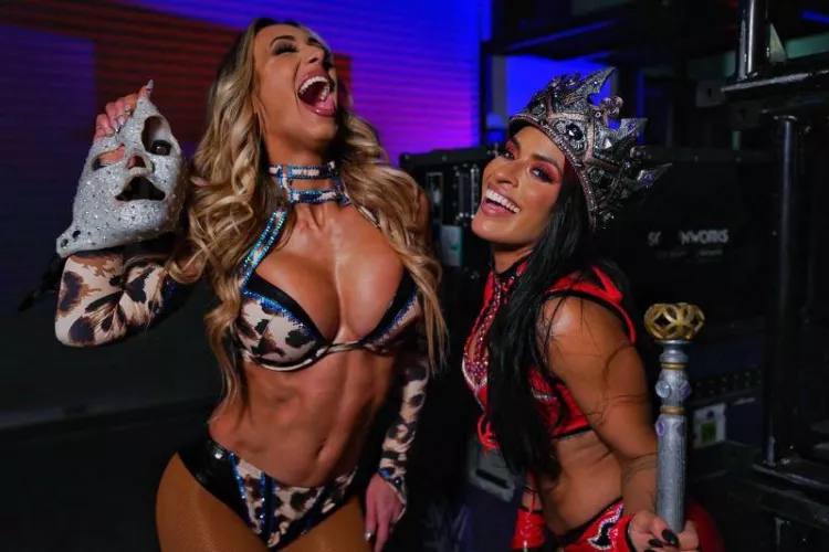 Zelina and Mella by AlwaysFuckingHorny26