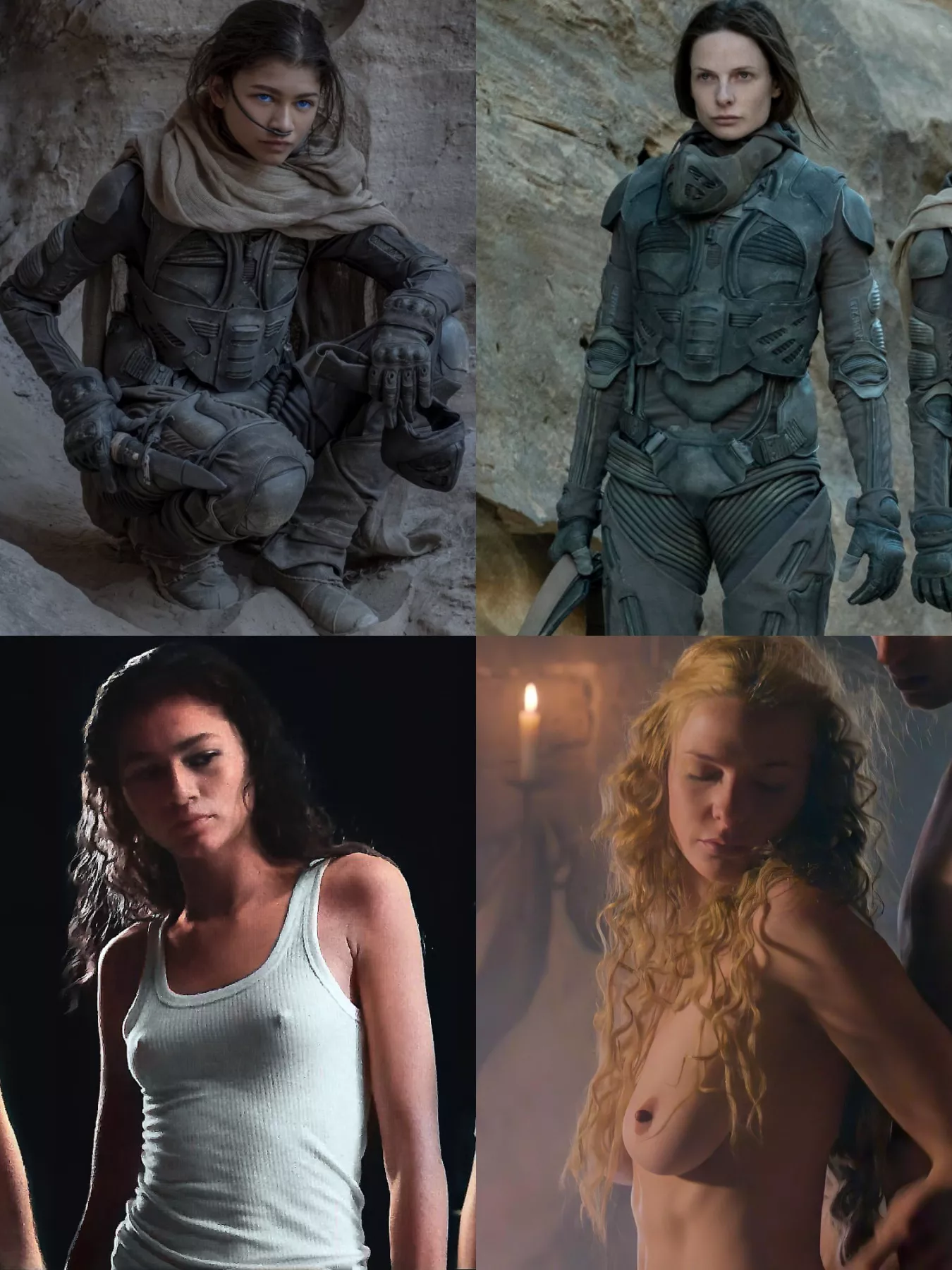 Zendaya and Rebecca Ferguson: The Ladies of Dune posted by celebplusone