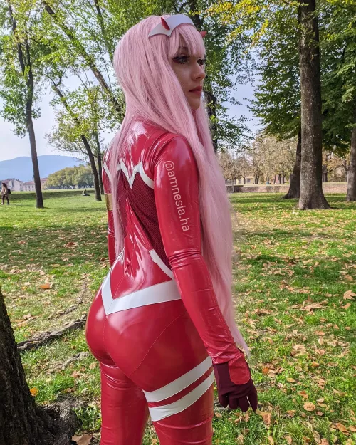 Zero Two from Darling in the FranXX by Amnesia.ha by amnesiaha