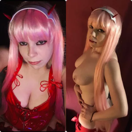 Zero Two [oc] by HauntedPurpose