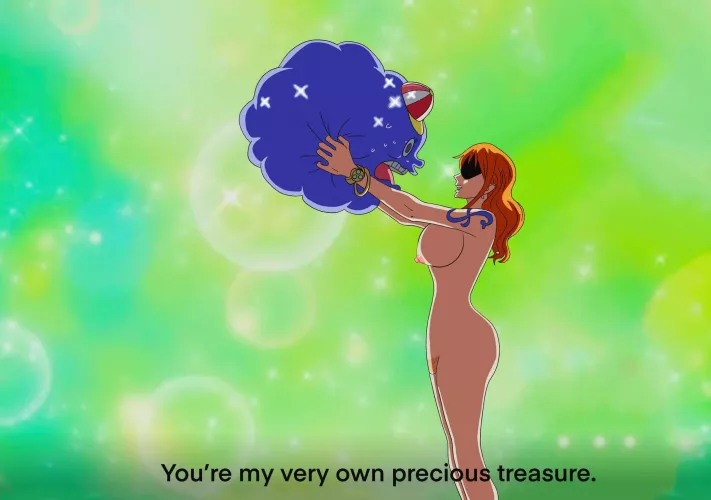 Zeus is Nami's precious treasure by SenpaiKage