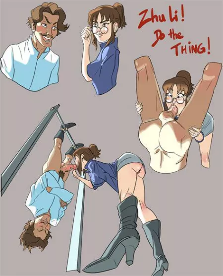 Zhu Li and Varrick obviously 18+(artist unknown) by HornyAtheist