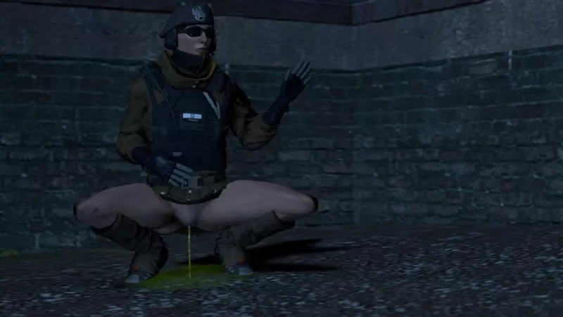 Zofia taking a break (Rainbow six siege OC) by shutupnaziscrub