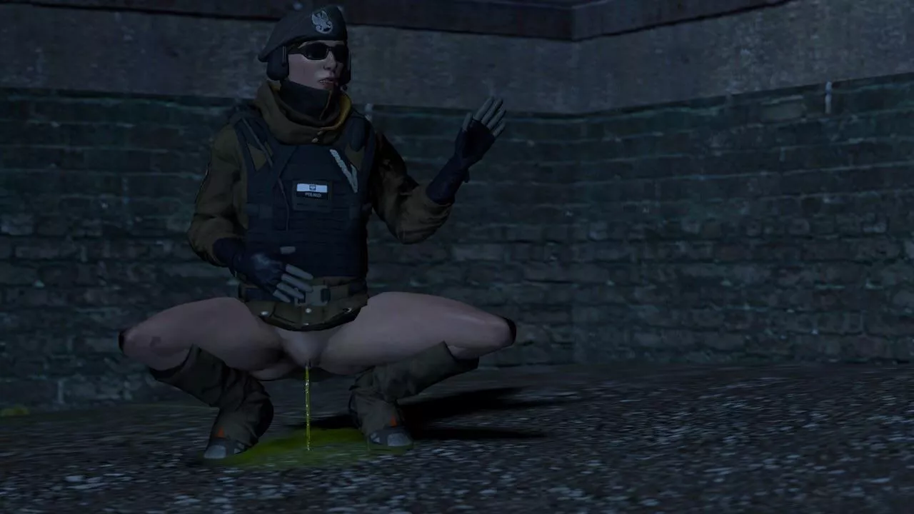 Zofia taking a break (Rainbow six siege OC) posted by shutupnaziscrub