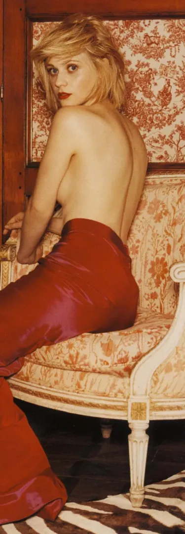 Zooey Deschanel - topless obscured posted by NotRealOpinions