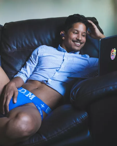 Zoom meetings at home be like 😅 by marcusthepisces