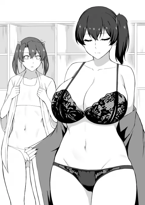 Zuikaku envious of Kaga (Takaman) [KanColle] by llamanatee